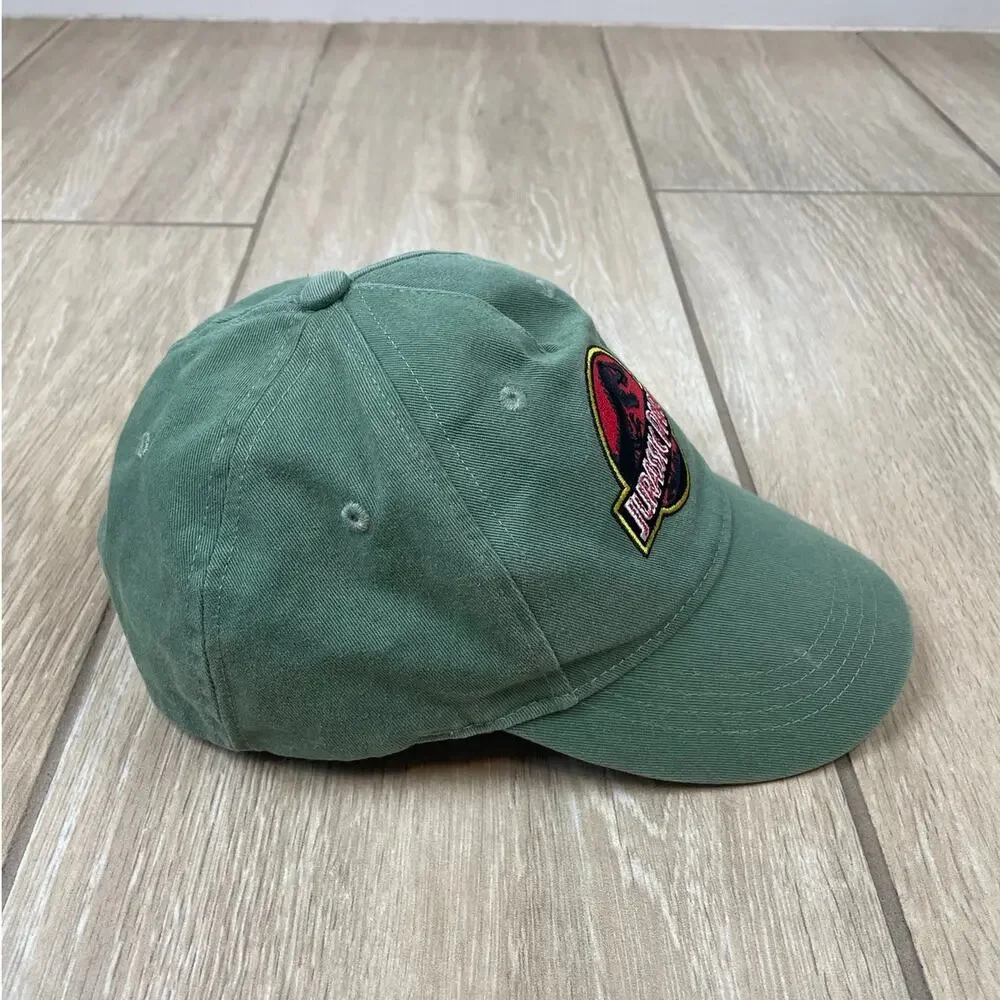 H&M LEGO Jurassic World Kids Snapback Hat Green Embroidered Logo Cap Size 5-7